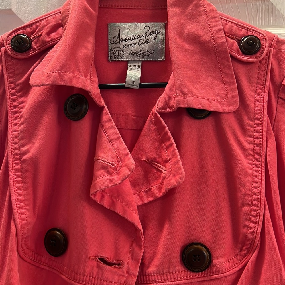Coral Button Jacket - Picture 3 of 9